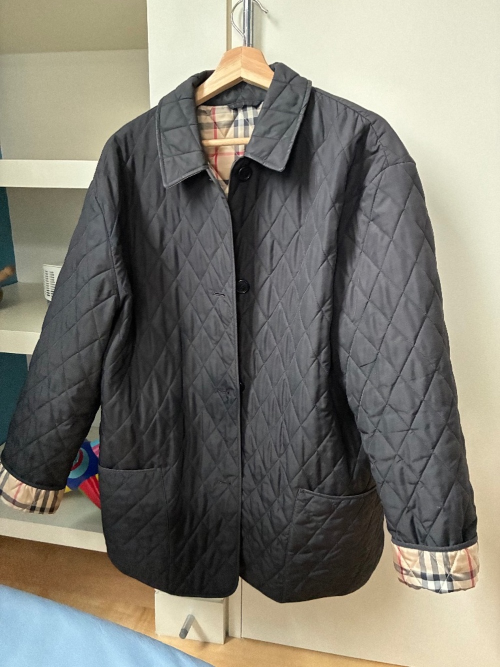 Burberry quilted jacket